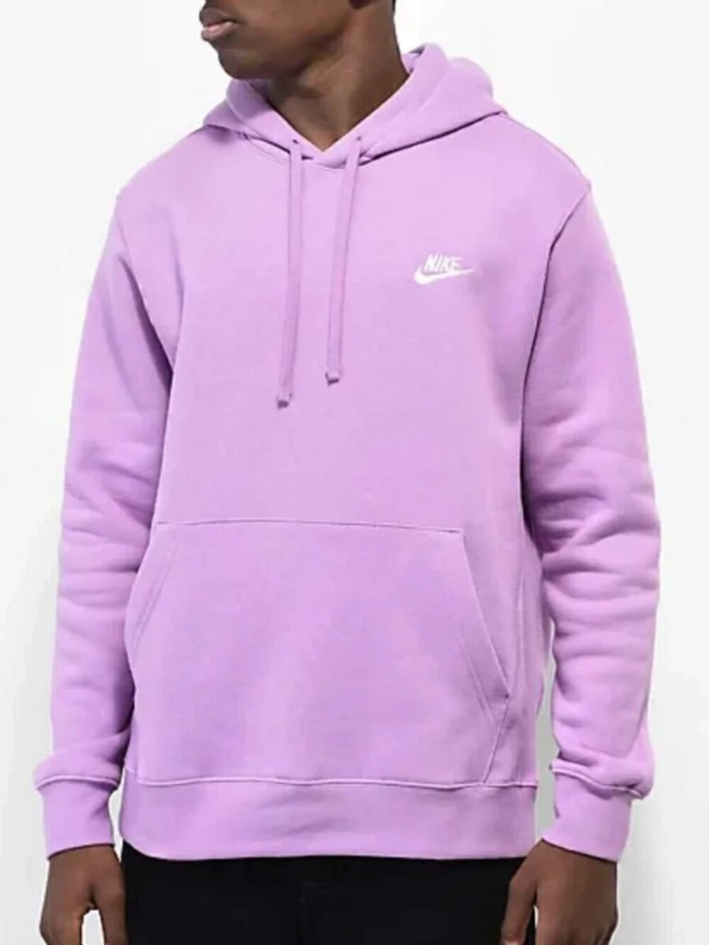 Nike Sportswear Club Fleece Hoodie in Violet - Size XL -